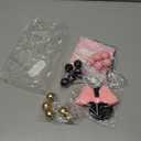 38 PCS Cartoon Birthday Cake Toppers Ball Cake Toppers Cartoon Cupcake Toppers Bow Cupcake Toppers Mouse cake Toppers pink