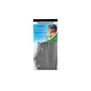 Tranquility Cooling Weighted Eye Mask With Washable Cover .75lb Grey