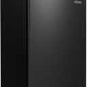 EUHOMY Upright freezer, 3.0Cubic Feet, Single Door Compact Mini Freezer with Reversible Door,Small freezer for Home/Dorms/Apartment/Office, Black