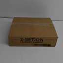 190L (50 Gal) Extra Large Fashion Laundry Hamper 2 Section with Lid, Rolling Laundry Basket Hamper with Handle, Laundry Organizer Storage Cart with Sturdy Metal Frame for Laundry Room, Hotel, Black