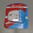 First Alert Carbon Monoxide Detector, Plug-In Alarm with Test & Silence Button, CO600, White, 1-Pack