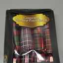 JOYIN 8 Pack Christmas Non-Snap Party Favor, Red Check Plaid Party Table Favor Includes Party Hat, Jokes & Gifts, Xmas Gifts Prizes for Christmas Holiday Dinner Traditions Supplies