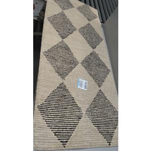 Indoor and Outdoor Brown Area Rug, 5'0" x 8'0" Sized Mat for Living Room, Bedroom, Hallways, and Home Office, 2x5ft, Beige Charcoal