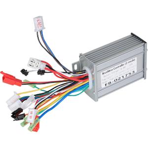 WFLNHB 36-48V 350W E-Bike Brushless Motor Square Wave Controller DC Replacement for Electric Bicycle Scooter