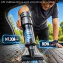 AUVEBY Car-Vacuum Portable Cordless High Power Easy Empty Mini Hand Vacuum