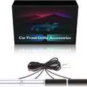 LED Grill Lights for Dodge Ram 2025 2024-2019 Grille Raptor Lights Ram 1500 2500 3500 Accessories Front Grille Trims,4pcs (White)