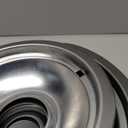 Drip Pan Electric Stove Burner Covers for Whirlpool W10278125, 4 Pack(2x6" and 2x8")