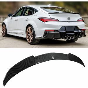 Rear Spoiler Fits for 2023-2026 Acura Integra, Carbon Fiber Pattern