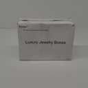 Jewelry Storage Box, 20 Pack Jewelry Gift Boxes with Cotton Filled and Lids, 3.9x3.9x1.1inch, Black