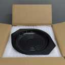 Okllen Large Korean Ceramic Bowl with Lid and Platter, 54 oz Clay Pot for Cooking, Sizzling Hot Pot for Dolsot Bibimbap, Soup, Casserole, Rice, Stew, Noodle