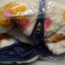 Girl's Jacket Kids Full Zip Ultra Soft Sherpa Fleece Hoodie Sweatshirt, 8-9 Years