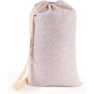 Laundry Bag, Dirty Backpack Laundry Bag For College Travel Laundromat Apartment, With Handles 29" X 18" (Pink Florals)