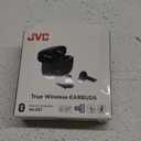JVC HAD5TW Ultra-Compact IE Bluetooth Earbuds, True Wireless with Charging Case (Coconut White)