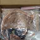 75th Birthday Decorations for Women,32PCS 75th Birthday Party Decorations,Including Backdrop, Crown, Sash, banner, Hanging Swirl,Cake Topper,balloons,Paper Fans,Anniversary Card and paper fans