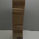 Yancorp 2'x3' Ultra Thin Bathroom Rugs,Low Profile Bath Rug,Rubber mat,Fit Under Door,Non Slip,Machine Washable Shower Rug,Dark Brown