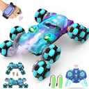 ATHLERIA 8WD Gesture Sensing Rc Stunt Car Toys for Boy Age 8-13,Octopus Remote Control Cars with Spray Lights,Racing Drift Car,Christmas Birthday Easter Gifts for Boys Girls Teens 8 Years and up