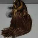 EAGERA Blonde Highlight Glueless Bob Human Hair Wigs 9x6 HD Closure Lace Ombre Human Hair Wigs Pre Plucked Pre Cut 16Inch 4/27 Bob Glueless Wig Brown and Blonde Wear and Go Wig 220% Density