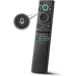 for Samsung-Smart-TV-Remote-Control-Replacement,Universal Remote for 2016 2024 Samsung Frame Curved Crystal Smart TVs, with Voice Control