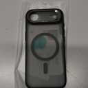 ESR for iPhone Air Case with Stash Stand, Camera Control Cover Compatible with MagSafe, Military-Grade Drop Protection Magnetic Phone Case for iPhone Air, Scratch-Resistant Back Cover,Frosted Black