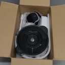 Ganiza Food Processor, 2-Speed Food Chopper Meat Grinder with 8 Cup Stainless Steel & 8 Cup Glass Bowls, Upgraded Button & Smart Overheat Protection Light - Includes Clean Brush, 2 Sets of Blades (Silver)