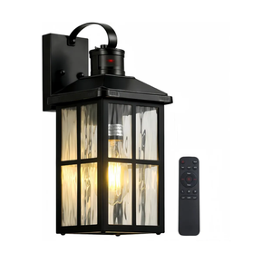 Motion Sensor Outdoor Porch Light: Dusk to Dawn Weatherproof Exterior Wall Lights Fixture, Black Outside Coach Lamp for House Garage Patio Front Door