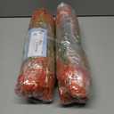 2 x Alupssuc 24 Bundles Artificial Fall Mums Flowers for Outdoors Decoration, UV Resistant Silk Violet and Faux Eucalyptus Autumn Fake Plants for Outside Indoor Yard Home Patio Porch Decor