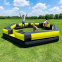 Gaga Ball Pit Inflatable 20FT with Powerful Built-in Blower,Portable Gaga Pit for Indoor Outdoor Family Activities