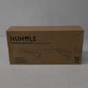 HUHOLE Gridwall Shelves 4 Pack, 16"x 8" Wooden Grid Wall Shelves,12pc Gridwall Accessories for Garage, Craft Rooms, Retail Stores, and Office  8 Inch Gridwall Shelf Ideal for Organized Display