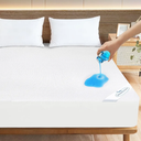 Queen Mattress Protector Waterproof Cover Absorbent Fitted Sheet up - 18'' Deep Pocket Mattress Cover Queen Size Bed Sheets, Terry Machine Wash Protection Mattress Protector