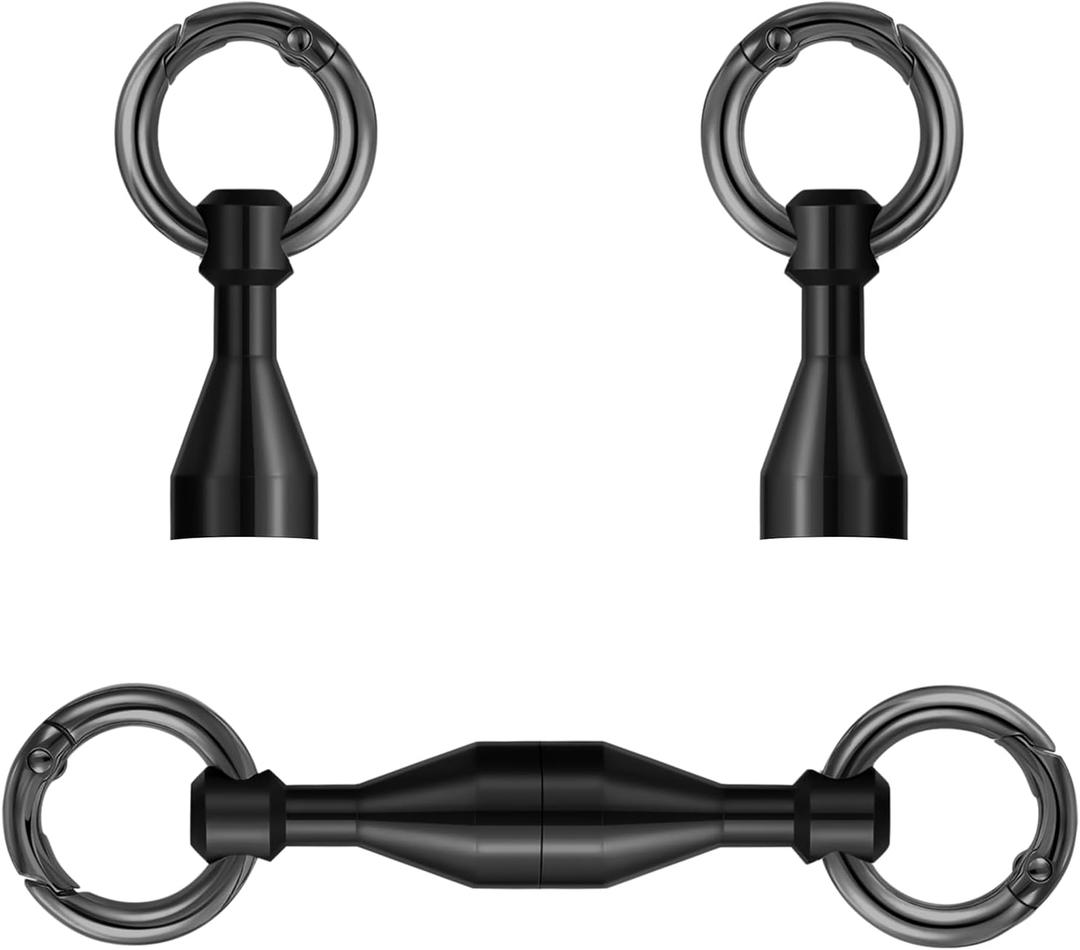 Magnet Hooks For Key Magnet Hanger Refrigerator Magnet Hooks (Black)