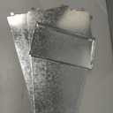 Maxcheck 1 Pcs Galvanized Metal Rabbit Nesting Box Bunny Small Animal Nest with Removable Acrylic Floor Durable Easy to Clean for Indoor Outdoor Use Rabbit Supplies (18.5 * 10.6 * 10 Inch)