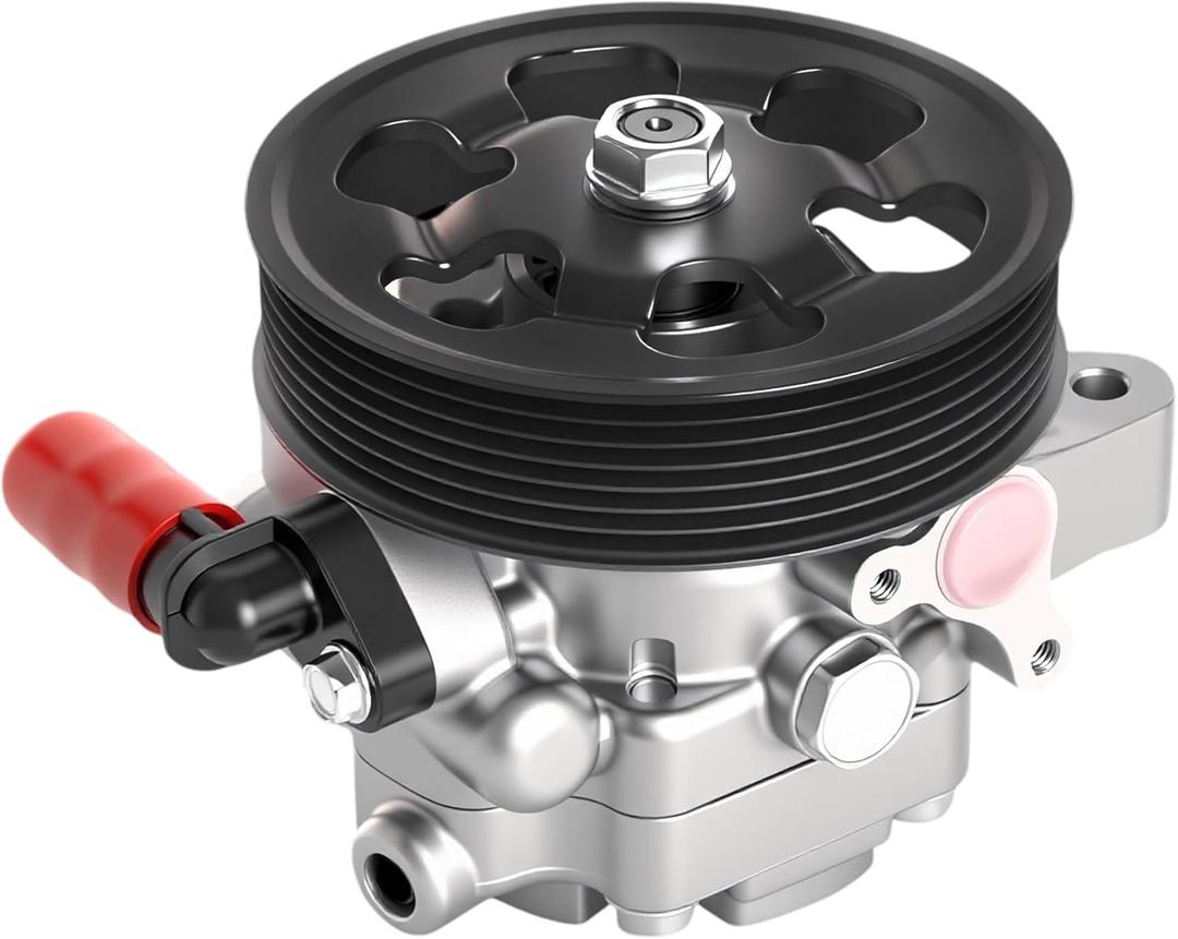 21-5341 Power Steering Pump with Pulley Fits for Honda Accord EX/LX L4 2.4L 2003 2004 2005 2006 2007 Replacment OE# 56110-RAA-A01 56100-RAA-A03 56100-RAA-A01RM 56110-PND-003 21-5341 96-5341