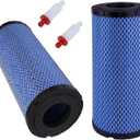 7082115 7081937 Air Filter Compatible with Polaris ACE 900, General 1000, General 4 1000, RZR 4 900, RZR 900, RZR S 1000 2015-20182PCS Air Filter+2PCS Fuel filter)