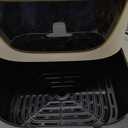 Paris Hilton Air Fryer, Large 6-Quart Capacity, Nonstick Made without PFAS, Touchscreen Display, 8-in-1 (Air Fry, Roast, Broil, Bake, Reheat, Keep Warm, Pizza, Dehydrate), Dishwasher Safe, White
