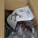 TABEKE Under Desk Bike Pedal Exerciser, Fully Assembled Folding Pedal Exerciser for Arm and Leg Workout, Portable Sitting Desk Cycle with LCD Screen Displays (Grey)