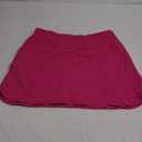 G Gradual Golf Skirts for Women Zipper Pockets High Waisted Skorts for Woman Tennis Athletic Workout Casual Summer (Rose) XL