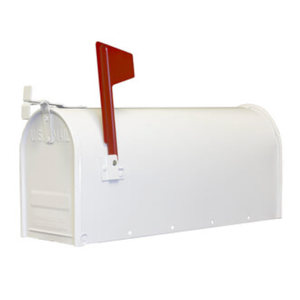 Fulton Standard Rural Mailbox White