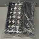 2 Pack Pull Out Spice Rack Organizer for Cabinet, Slide Out Seasoning Kitchen Organizer, Heavy Duty Spice Cabinet Organizers with Labels for Kitchen Pantry, 5.3" W x10.7 D x10 H, 4 Drawers, 2-Tier