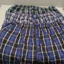 JupiterSecret Mens Pajama Pants Set Cotton Lightweight Plaid Sleep & Lounge Pants, PJ Bottoms with Pockets and Button Fly (Size 5X-Large)