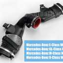for Mercedes Benz OM642 W211 W164 W251 Air Hose Duct with Flow Mass Sensor 6420946397 6420908237 A6420943497 A6420908237