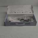 LUXE Bidet NEO 120 - Single Nozzle, Self-Cleaning, Non-Electric Bidet Attachment for Toilet Seat, Adjustable Water Pressure, Rear Wash (White)