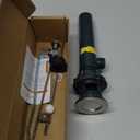 Bathroom Sink Drain with Lift Rod, ARCORA Sink Drain with Overflow, Chrome Drain Stopper for Vessel Sink (Chrome-1 Pack)