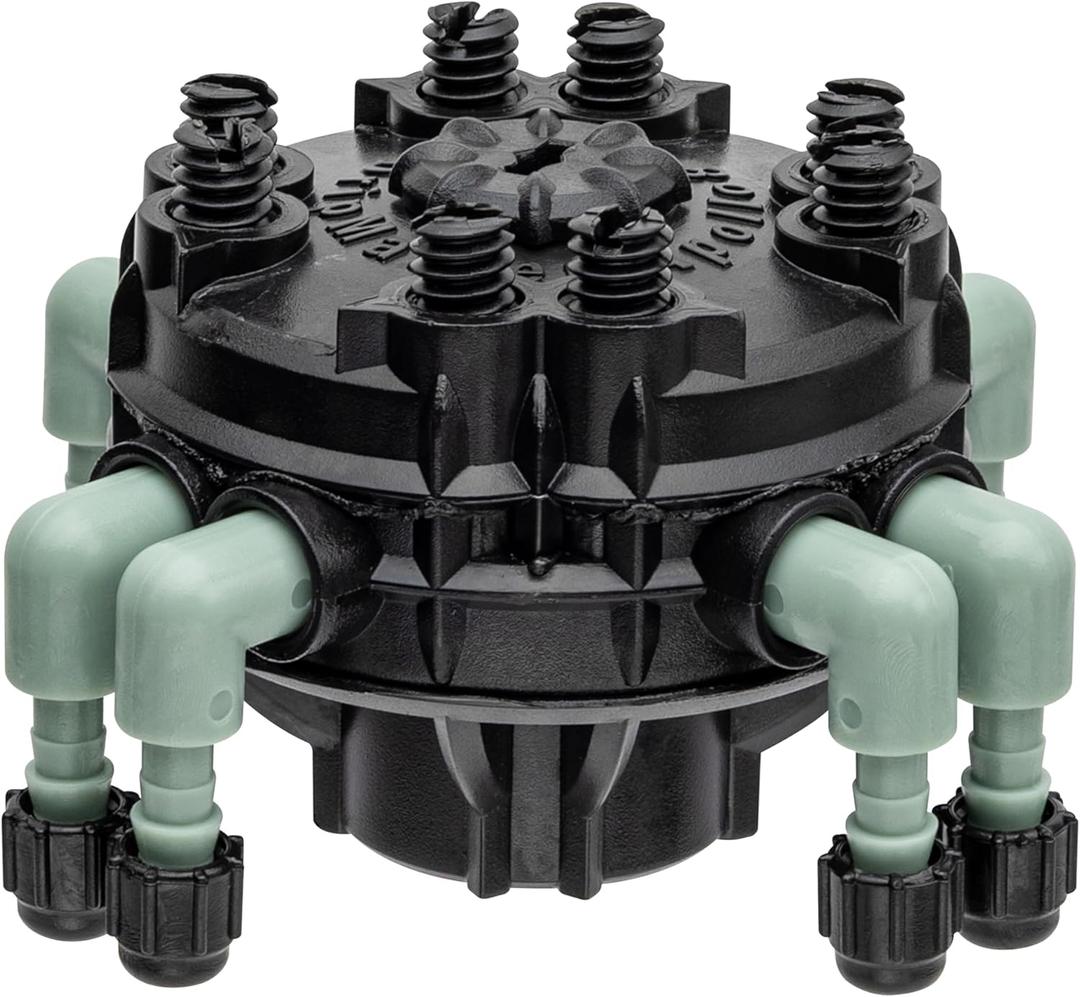 Orbit 67000 8 Port Adj Flow Drip Manifold, Single