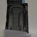 Mumba Dockable for Nintendo Switch 2 Case with Flip Stand, [Titan] Ergonomic Switch 2 Grip Protective Cover Holds 5 Game Cards & 2 TF Cards TPU Accessories and Quick-Release Joy-Con Design(Black)