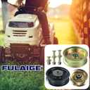 532196104 Idler Pulley with 539132728 Idler Pulley and 532177968 Idler Pulley Replaces 532197380, 197380, 196104, 589766102, 589766101, 539131148, 539112196, 177968, 532193197, 177968