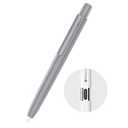 MoKo Holder Case for Apple Pencil (USB-C), Retractable Apple Pencil (USB-C) Case Protective iPad Pencil Sleeve Skin Cover with Sturdy Clip, Space Gray
