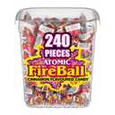 Wonka Atomic Fireball, Candy, Cinnamon Flavor, Individually Wrapped, 7.5 g (240 ct)