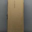 8 pcs Side Mount Stair Railing Post, 35.4 Inch Black Metal Baluster Spindles with 270 Adjustable Bracket for Indoor Outdoor Stairs, Deck, Porch & Balcony Railing