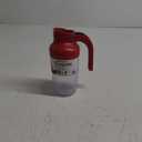 Trudeau Syrup Dispenser, 19oz, Red