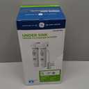 GE Dual Stage Under Sink Water Filtration System with Faucet, Reduces Lead, Chlorine & More, Easy Install, Twist & Lock Design, Replace Filters (FQK2J) Every 6 Months, GXK255TBN